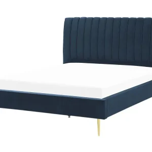 Velvet EU Duo Size Bed Blue MARVILLE