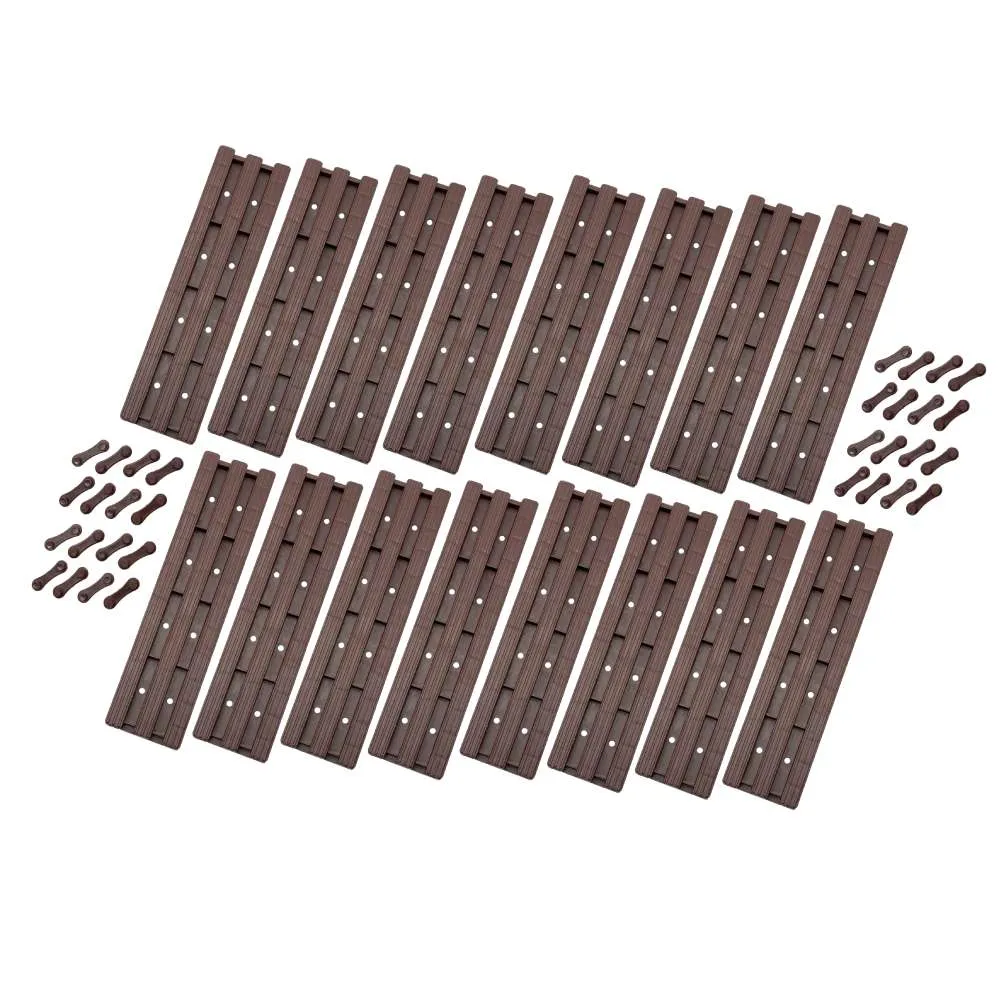 ALLÉE À DÉROULER MARRON X16