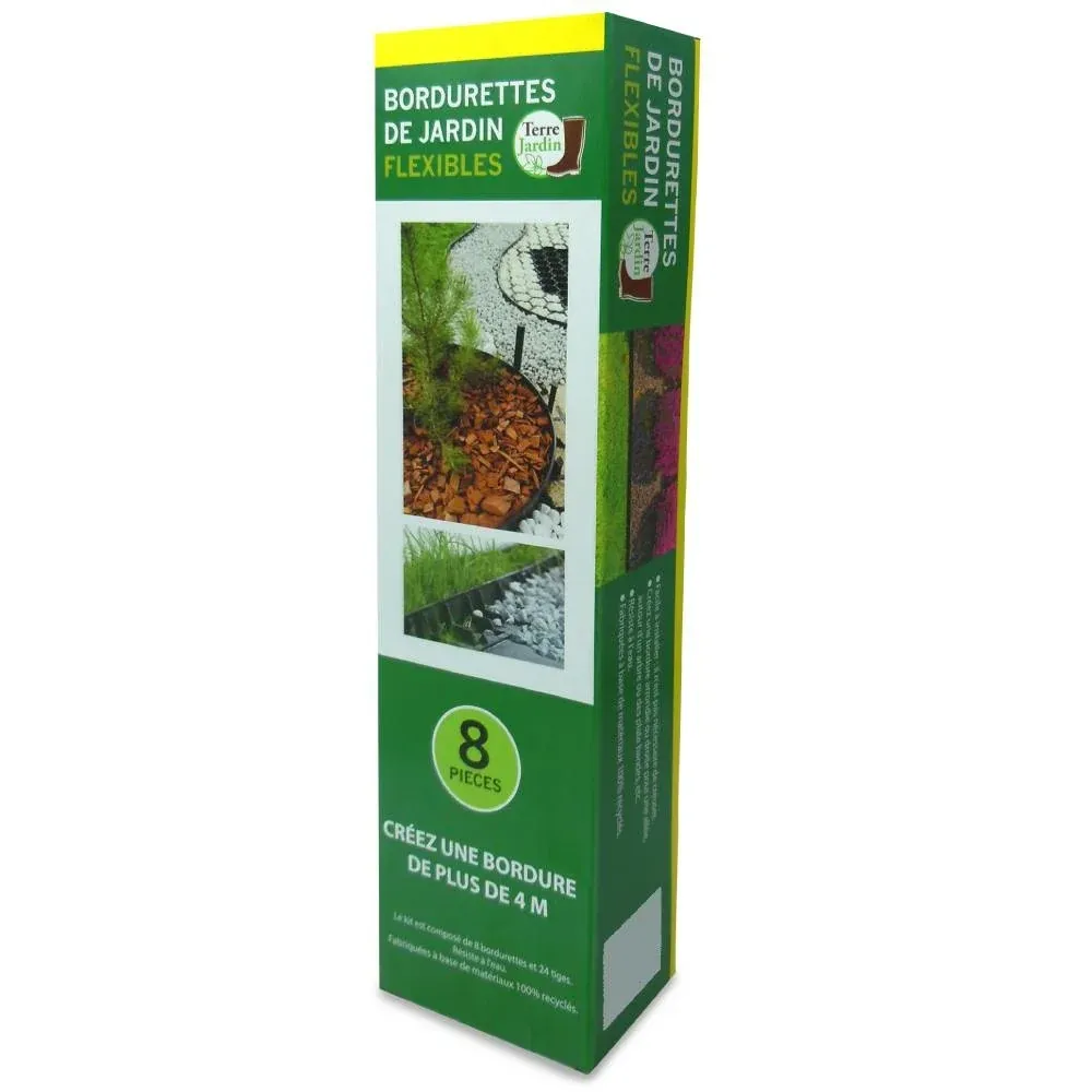 BORDURES DE JARDIN FLEXIBLES X8