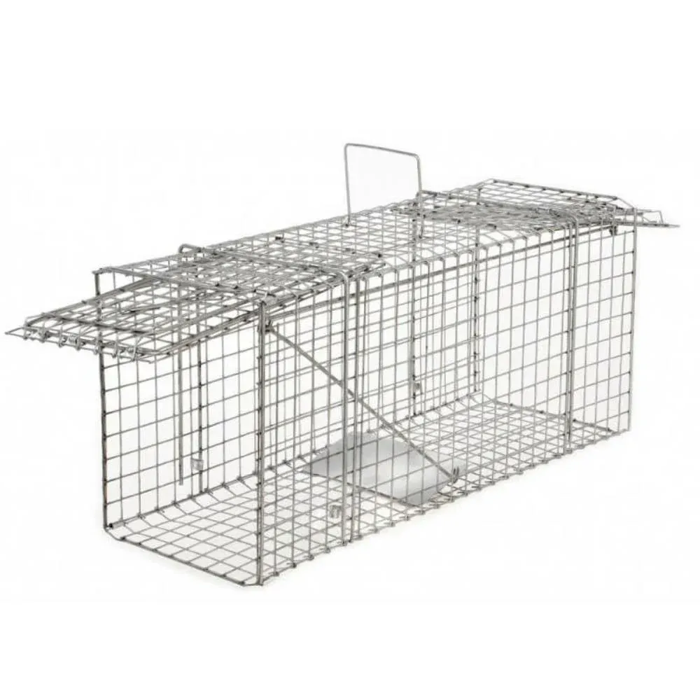 CAGE ANTI-NUISIBLE DOUBLE ENTRÉE 66 CM