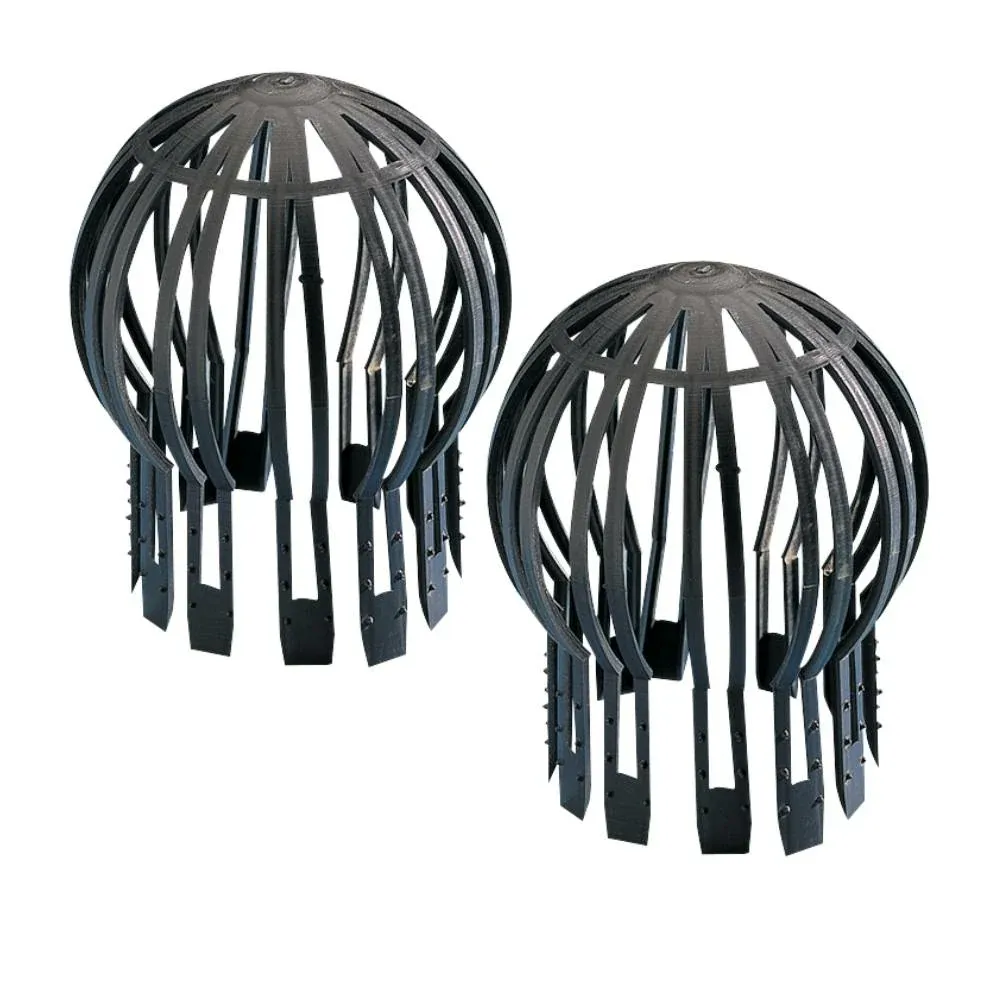 PANIERS GOUTTIÈRES PLASTIQUE X2