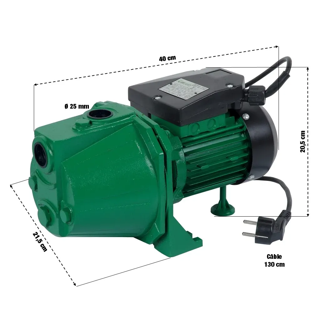 POMPE À EAU DE SURFACE 970 W