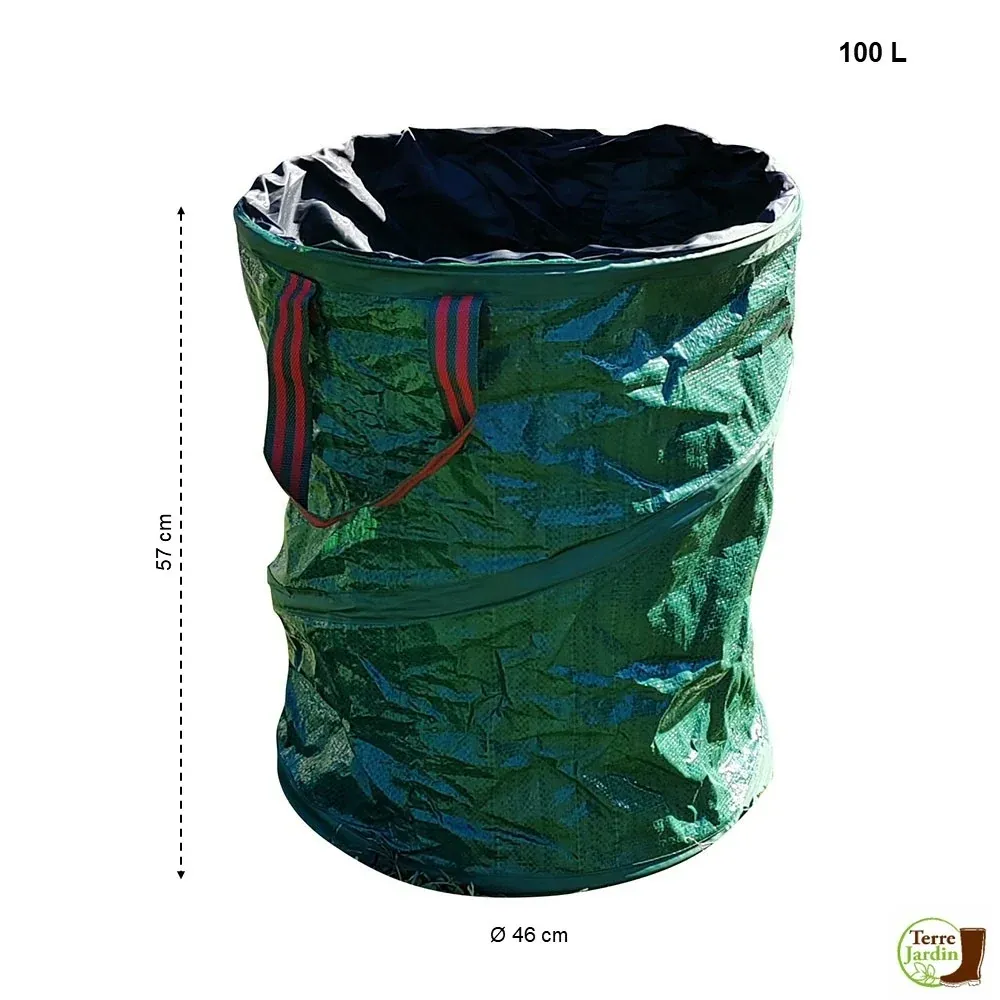 SACS AUTOPORTANTS 100 L - LOT DE 3
