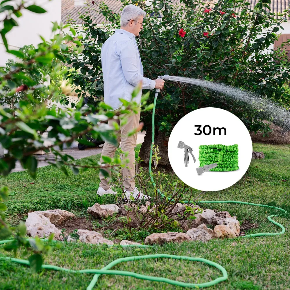 Tuyau d’Arrosage Extensible Hoxtend InnovaGoods 30 m