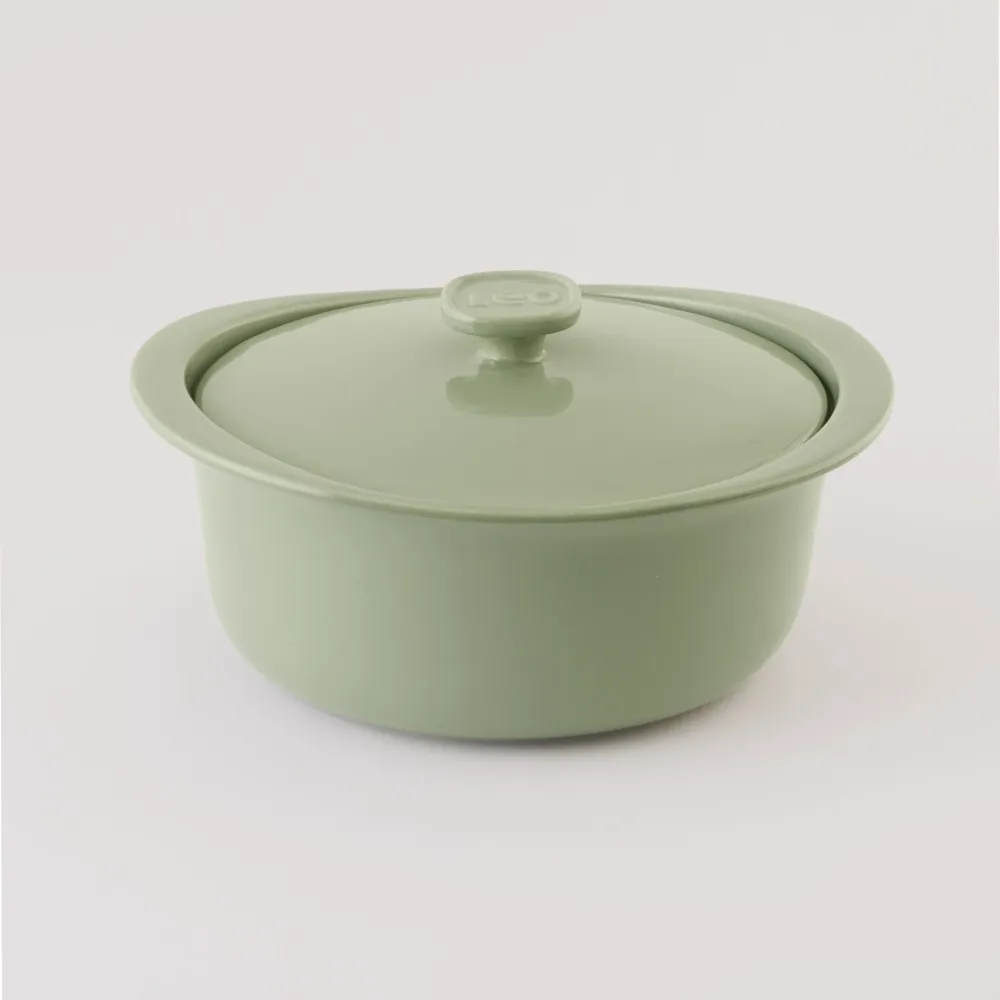 LEO Plat à Four Rond avec Couvercle Balance 4,50L BergHOFF Belgium