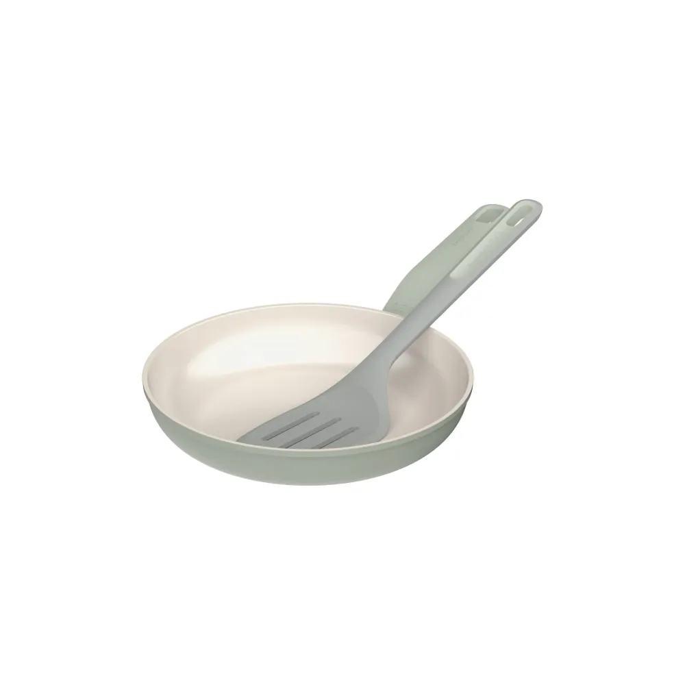 Poêle LEO antiadhésive Balance Sage avec spatule Balance - Ø 24cm BergHOFF Belgium