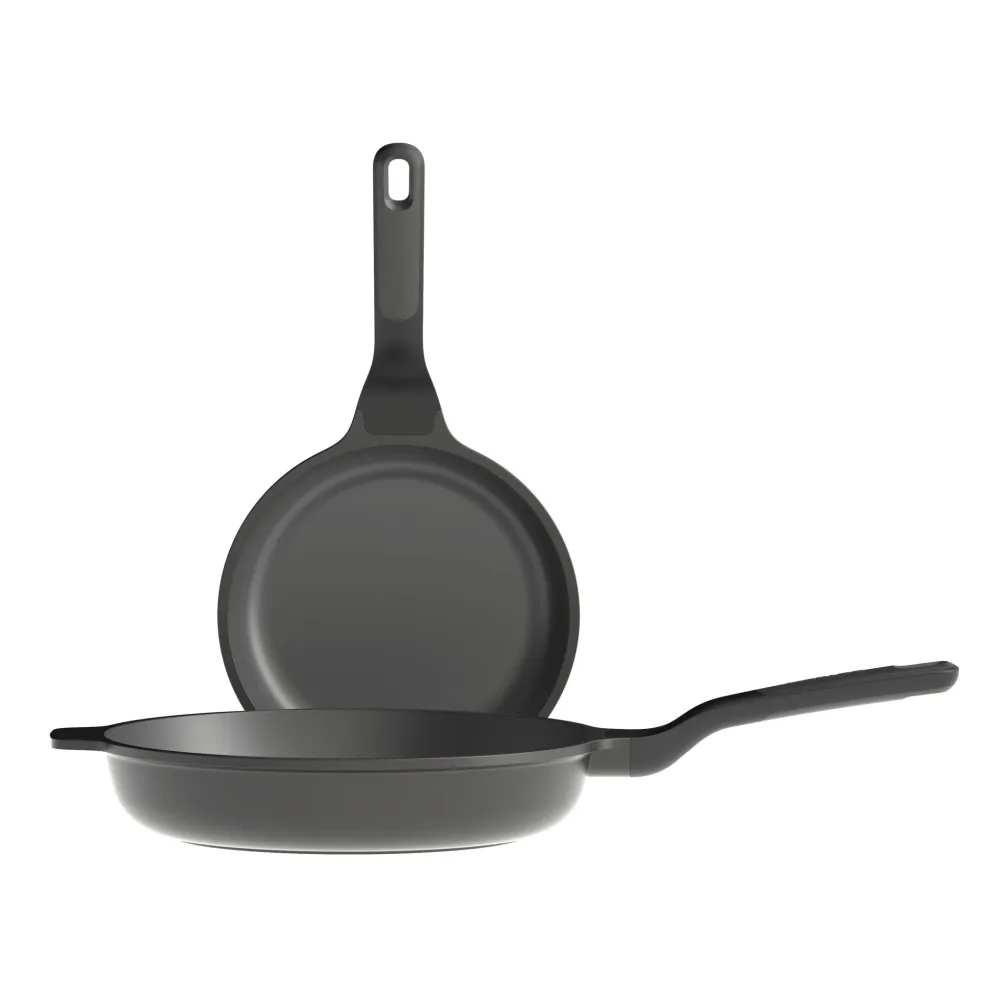 Ensemble de poêles antiadhésives 2 pièces LEO RECYCLED Stone+ BergHOFF