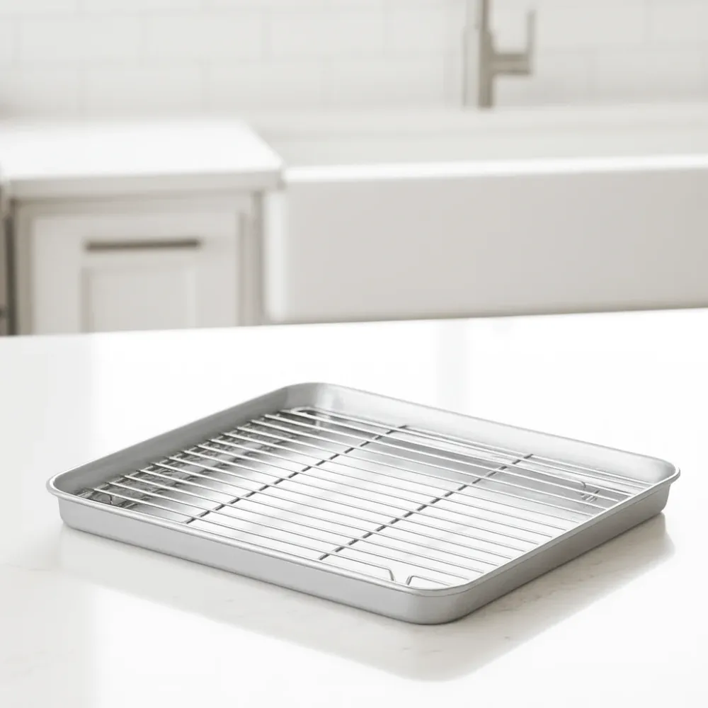 BAKEPURE – Ensemble de moules à pâtisserie en acier inoxydable premium pour une cuisson sans effort Cozey Maison