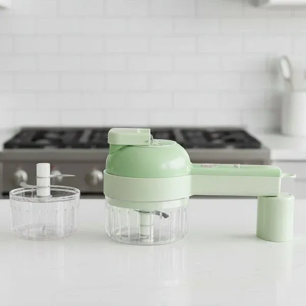 CHOPLUX – Hachoir électrique 4-en-1 pour légumes, viande et ail Cozey Maison
