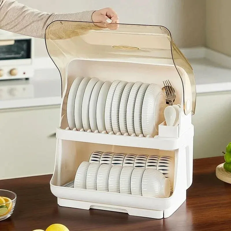 DISHSTACK – Égouttoir en plastique pour évier et organisation de la vaisselle Cozey Maison