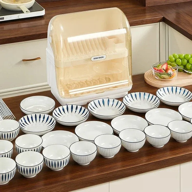 DISHSTACK – Égouttoir en plastique pour évier et organisation de la vaisselle Cozey Maison