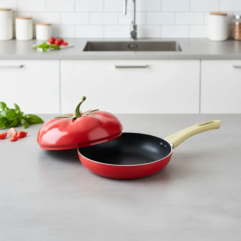 HEALTHPAN – Poêle à frire en aluminium antiadhésive pour une cuisson saine et propre Cozey Maison