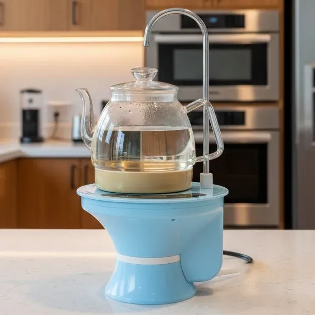 HYDROPOT – Bouilloire de table avec fonction de pompe électrique Cozey Maison