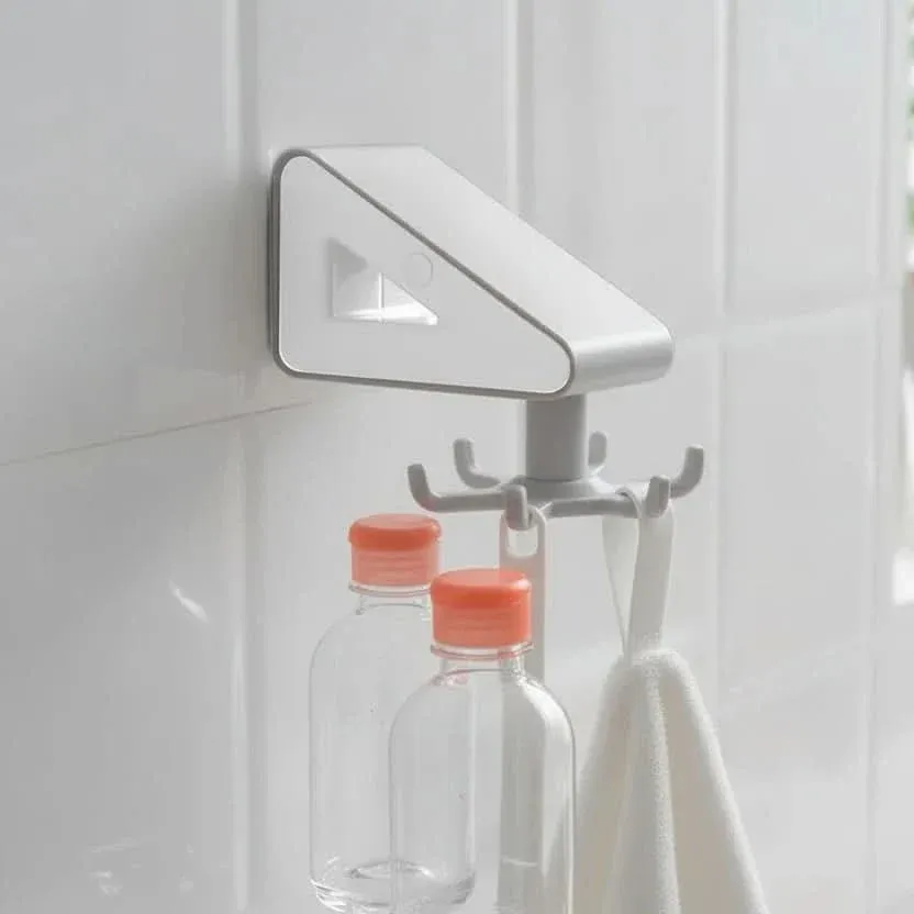 ROTAHOOK – Crochet de cuisine support mural pivotant 360° sans perçage Cozey Maison