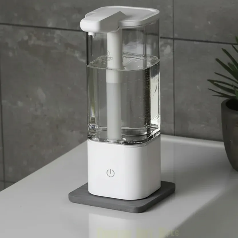 SENSOLUX – Distributeur de savon sans contact avec recharge USB Cozey Maison