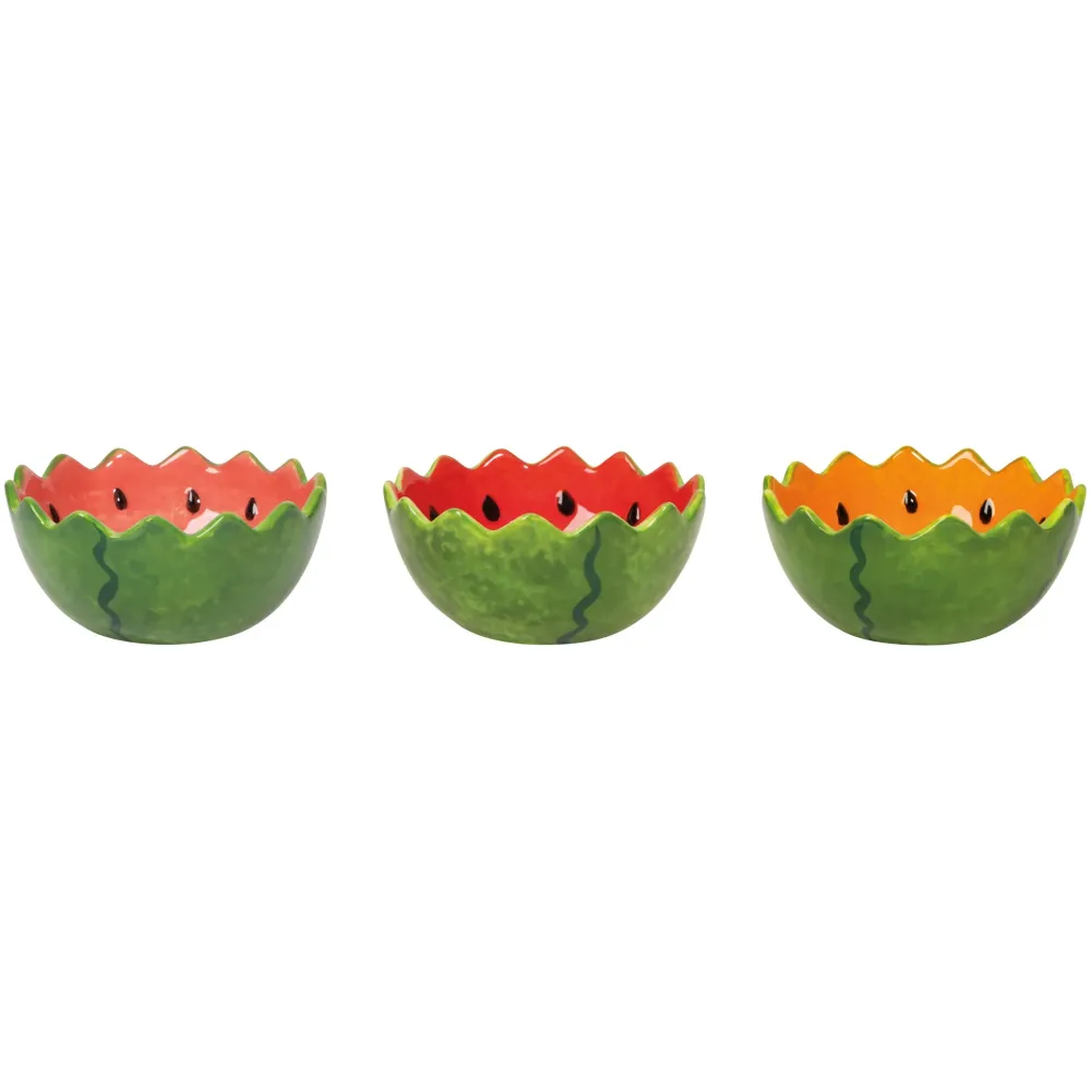 Ensemble 3 Bols Melon Pop Danica