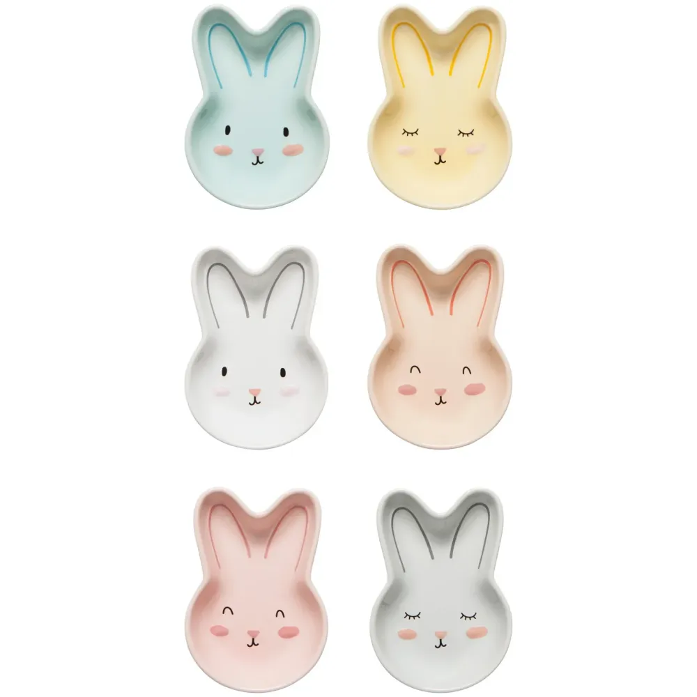 Lot De 6 Coupelles Épices Pâques Couleurs Assorties Danica