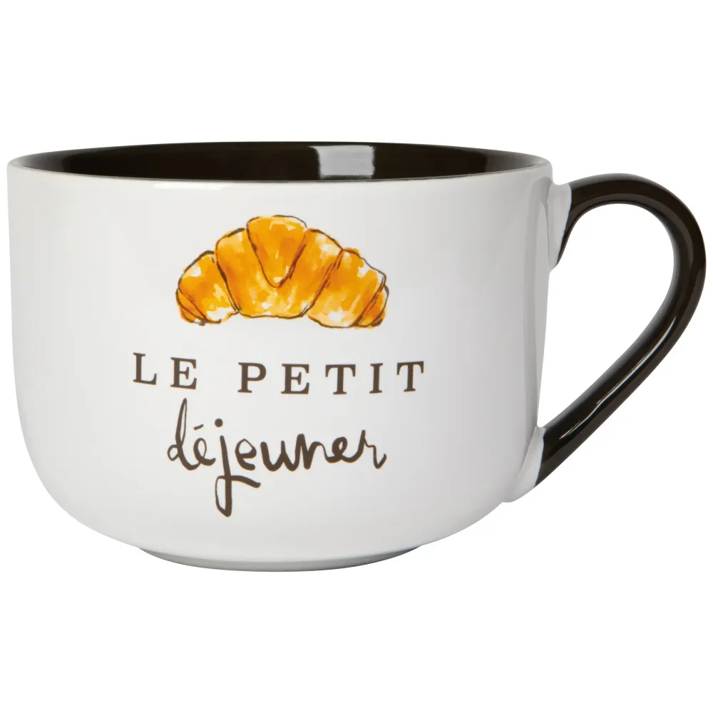 Tasse Latté Le Petit Déjeuner Danica
