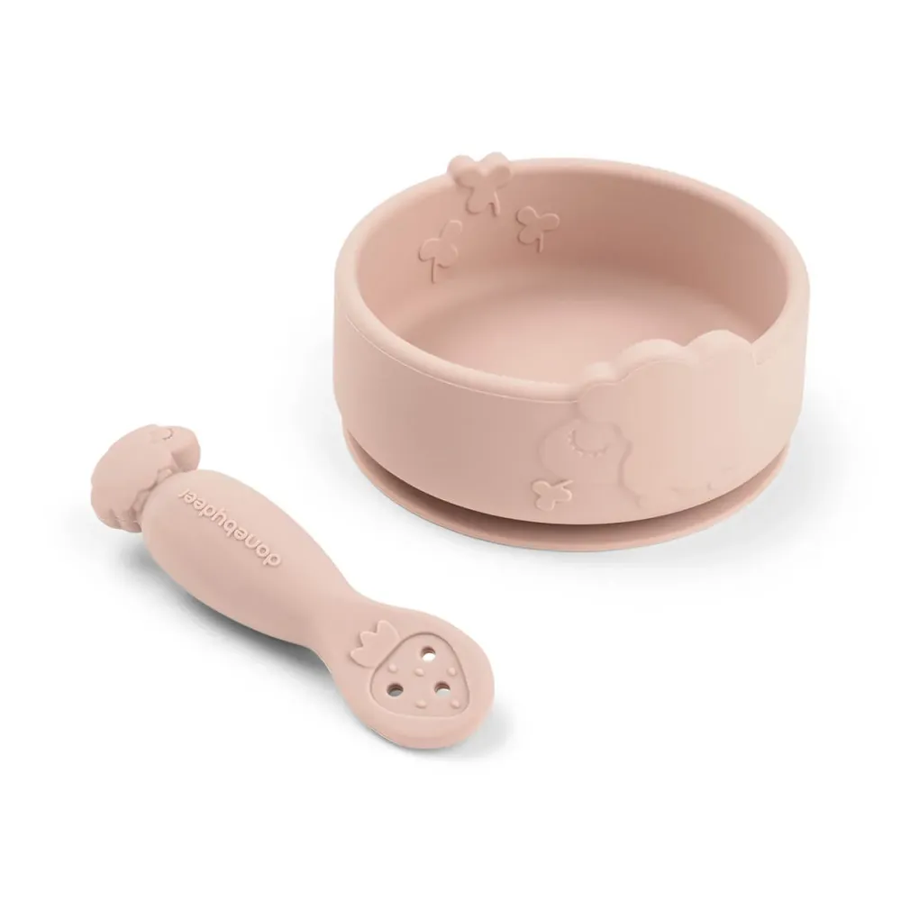 Set de repas d'apprentissage Stick&Stay - Sheepy - Powder Done by Deer