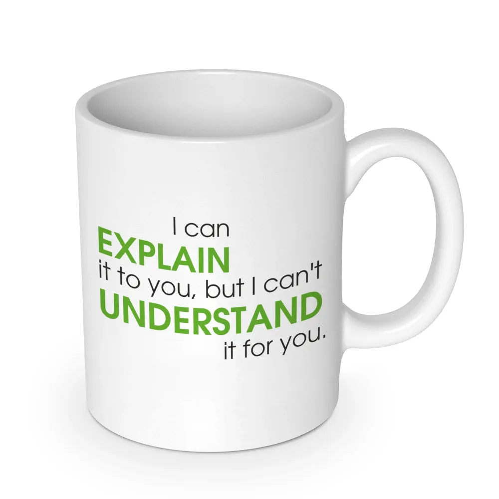 Explain vs Understand Tasse