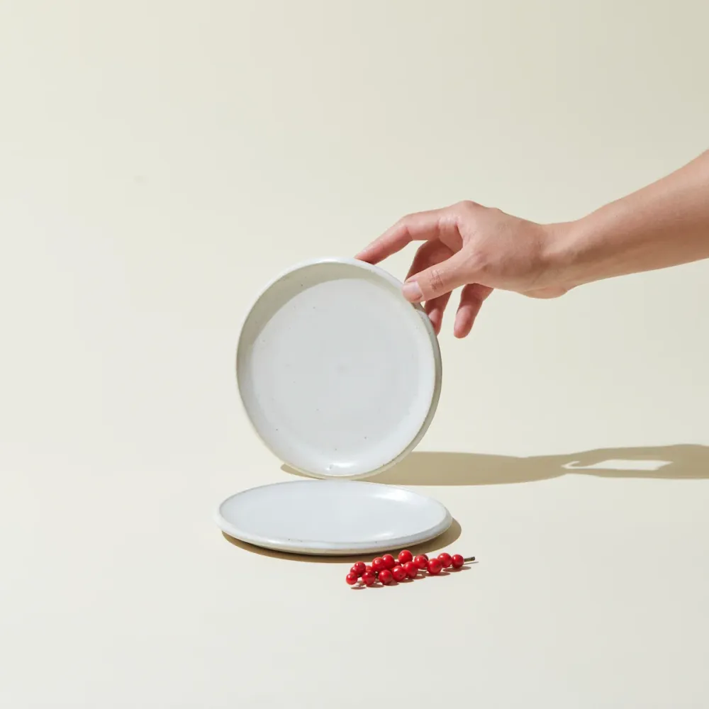 Petite Assiette - Blanc Crème Fenua Ceramics