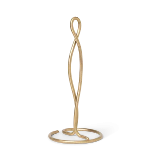 Curvature Paper Towel Holder - Brass Ferm Living - COM