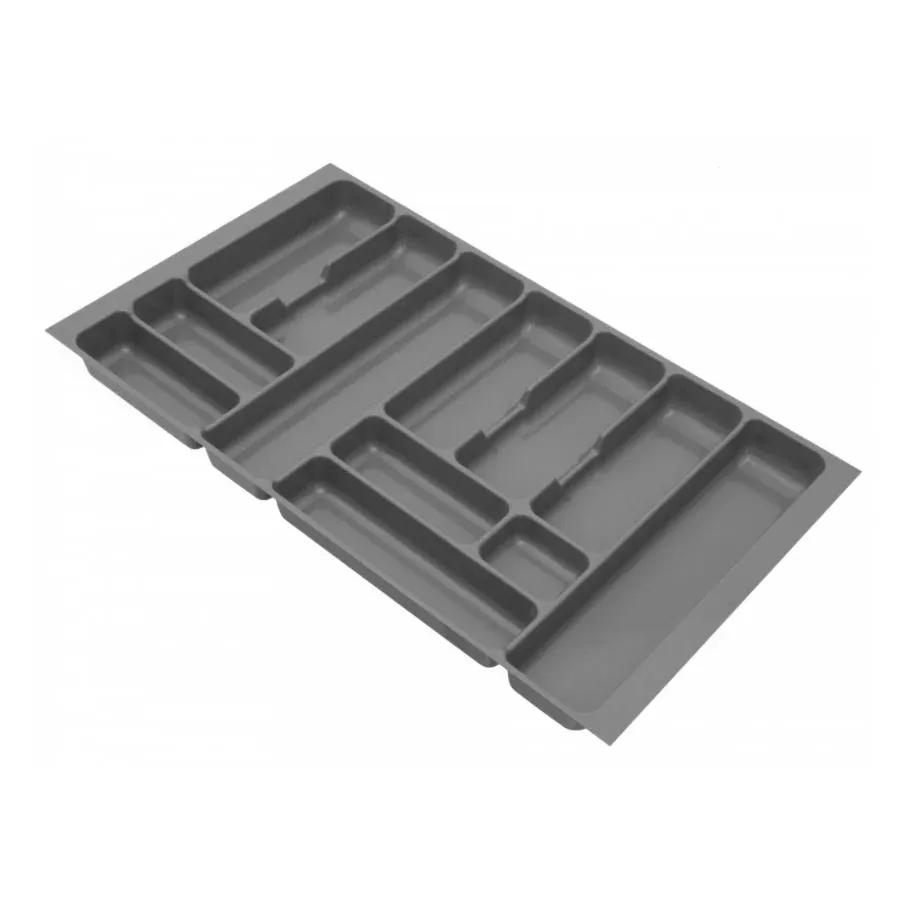 Range-couverts pour tiroir, largeur du meuble: 800 mm, profondeur: 430 mm - Métallique NTP