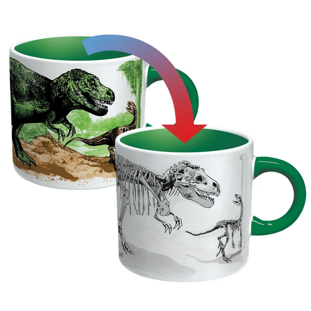 Tasse dinosaure avec effet thermique The Unemployed Philiosophers Guild
