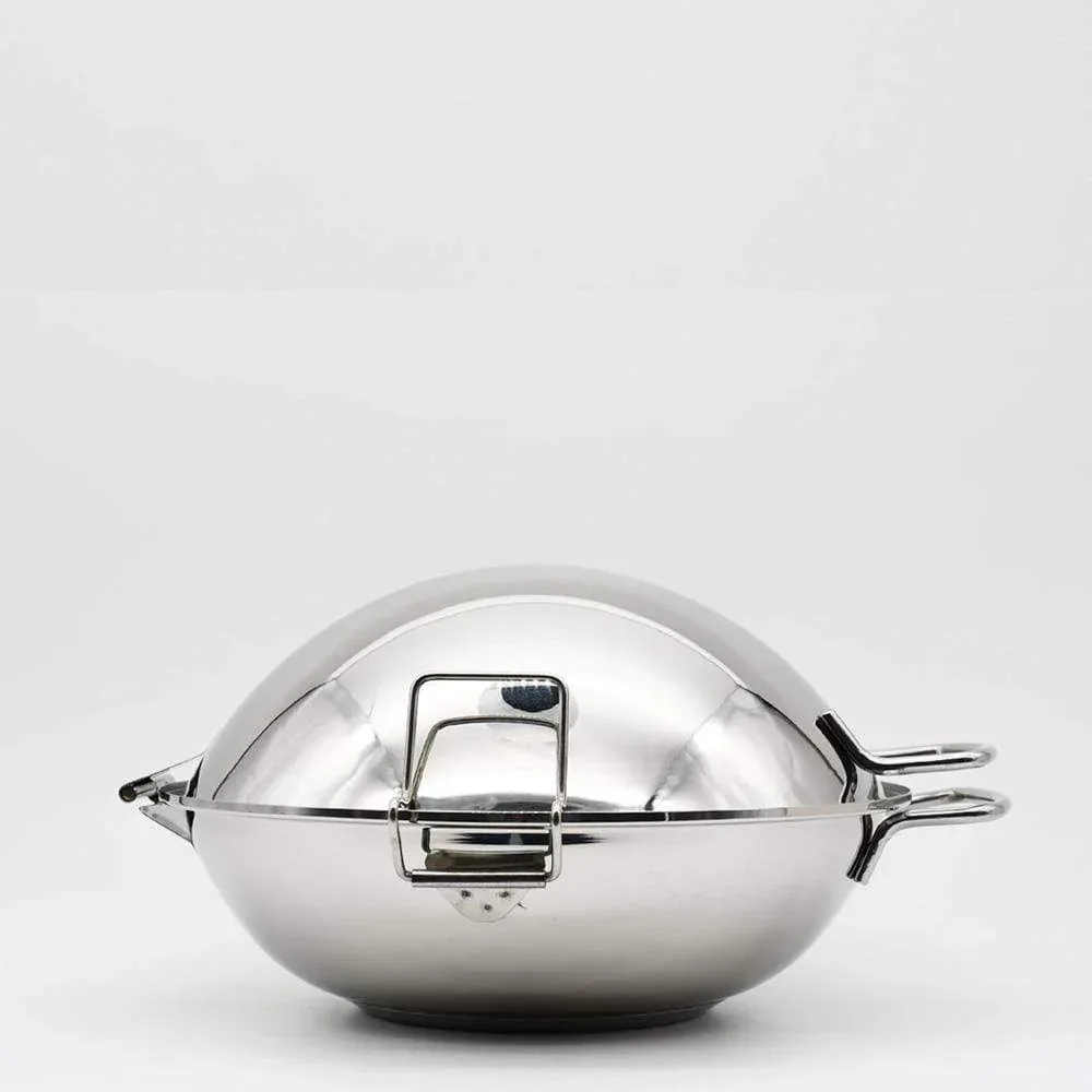 Cataplana en inox 3/4 couverts