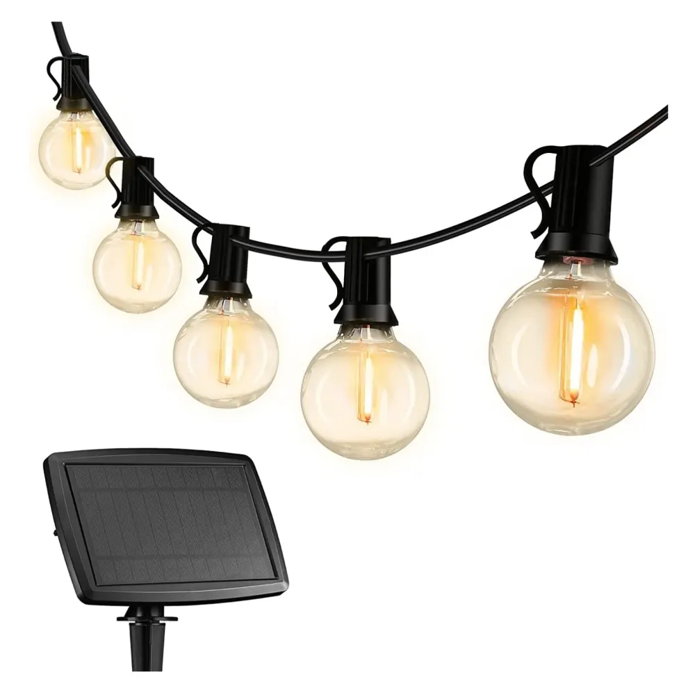 Lampe Guirlande Solaire Vintage