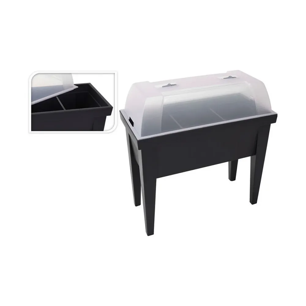 Serre EDM Noir polypropylène 80 x 40 x 65 cm Table EDM Product