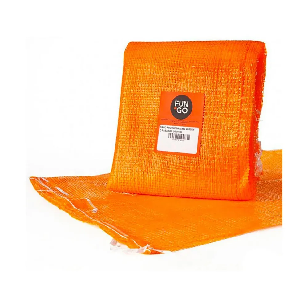 Sac Fun&Go Polymesh Orange 55 x 83 cm (10 Unités)