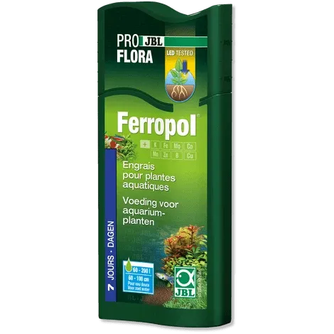 ProFlora Ferropol - Fertilisant pour plantes en aquarium d'eau douce - JBL