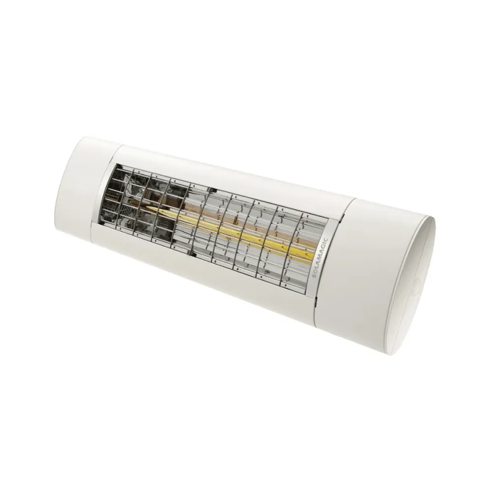 Solamagic Chauffage de terrasse S2 2500 W BT Premium Blanc 86,6 x 20 x 23,1 cm