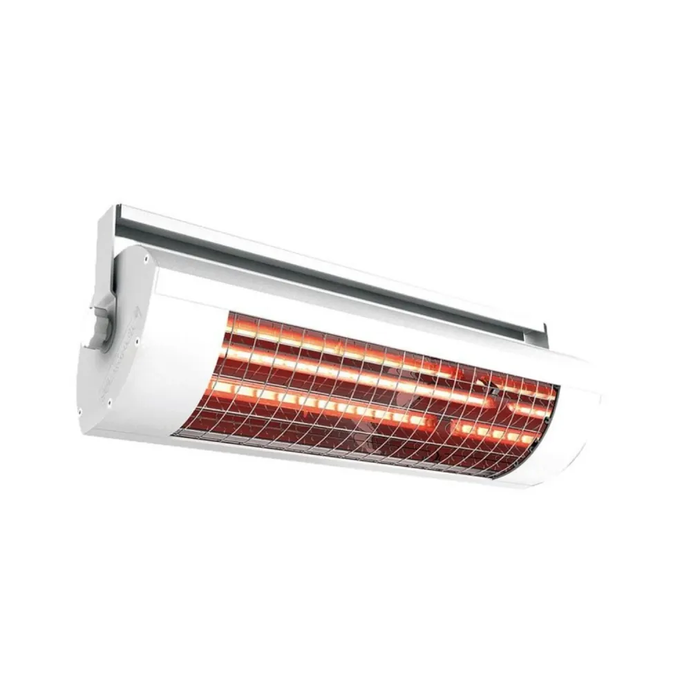 Solamagic Chauffage de Terrasse ECO+ 1400W Blanc 48,3 x 14,4 x 11 cm
