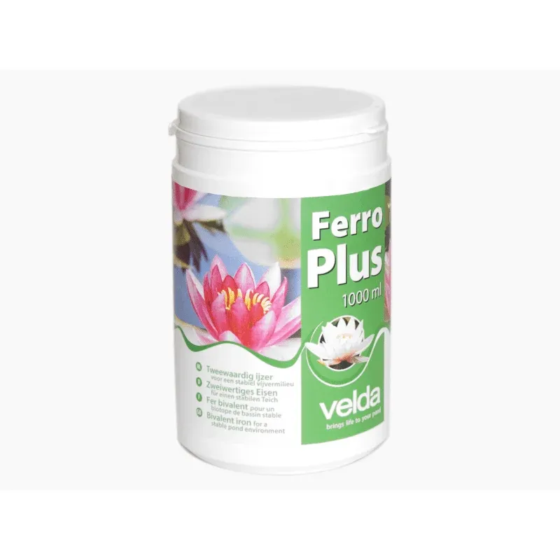 Ferro Plus - Supplément de fer pour un bon biotop - Velda