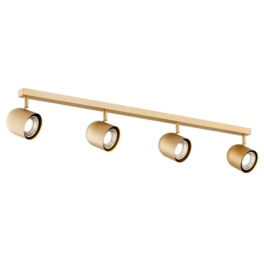 Spot de plafond Argon Isola 4L GU10 H 19,5 cm