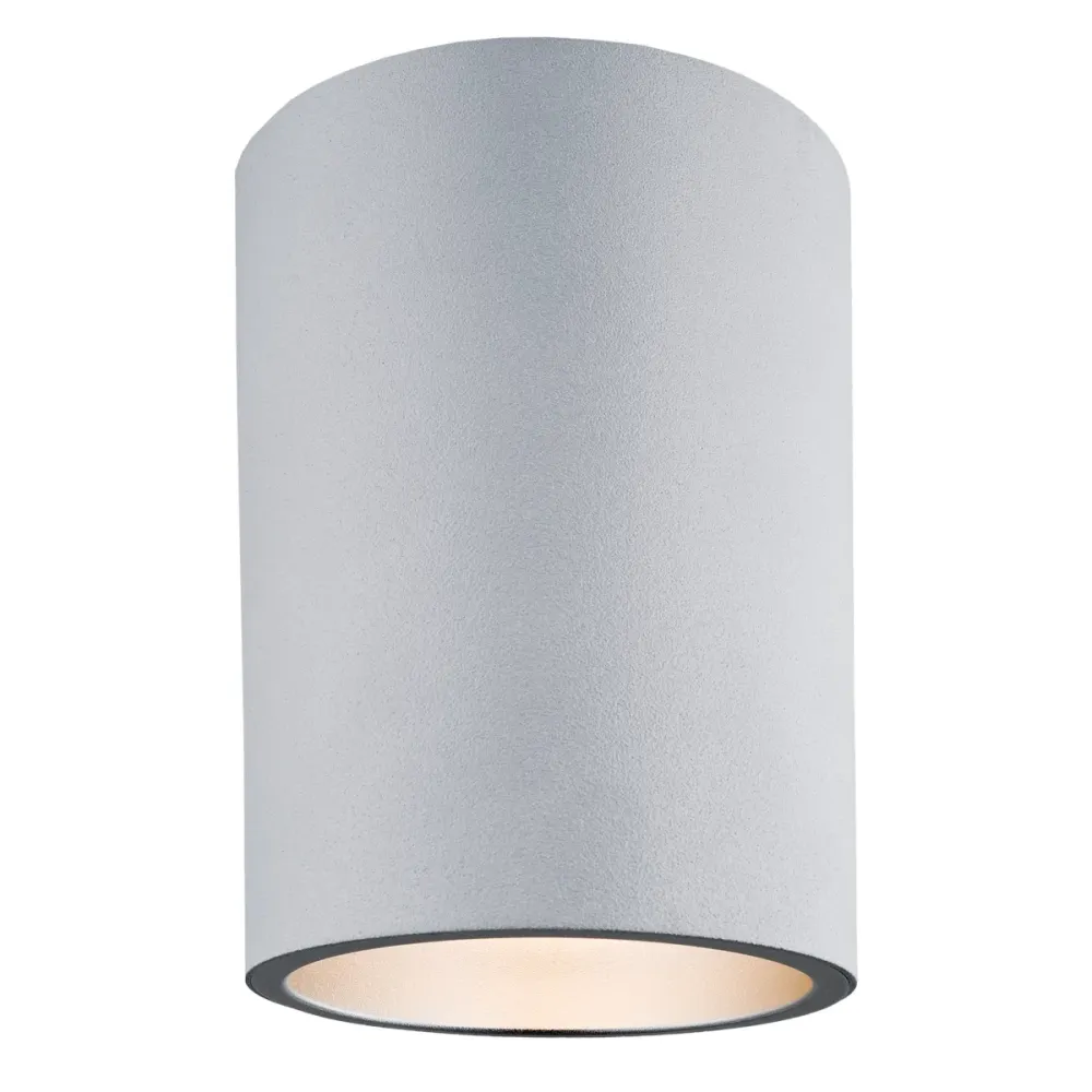 Spot de plafond Argon Tyber 1L E27 H 15cm Silver