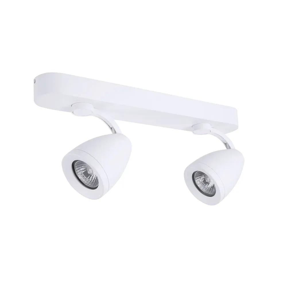 Spot Azzardo ALBICO 2L, blanc sable, GU10