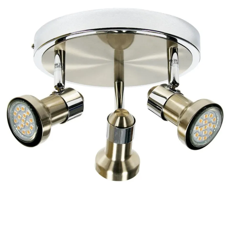 Spots de plafond Candellux Arkon 3L GU10 D 28cm