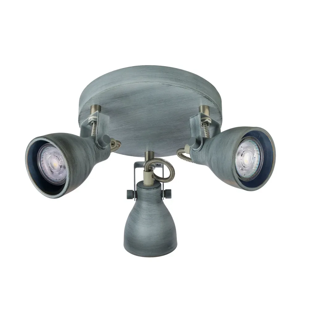 Spots de plafond Candellux Ash 3L GU10 D 30 cm