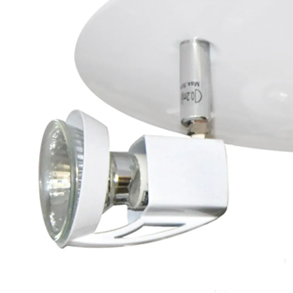 Spots de plafond CristalRecord Arco 3L White
