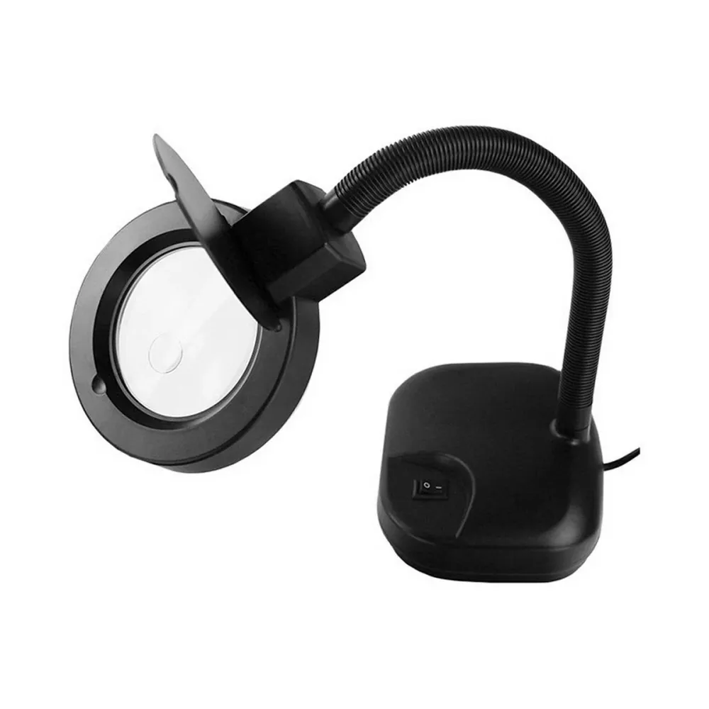 Flexo/Lampe de bureau EDM 30287 Noir 12 W 650 Lm 14 x 32 cm Loupe de table EDM Product