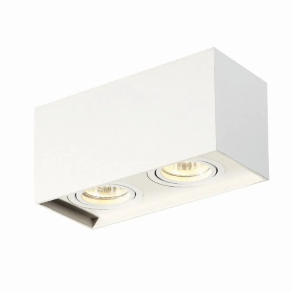 Spot de plafond Elkim Lighting HAMAL 031/2 2L GU10 White
