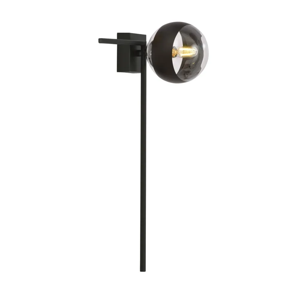 Plafonnier IMAGO 1L, D14 noir, E14 Emibig
