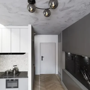 Plafonnier SOPRA 3L, D14 noir, E14 Emibig