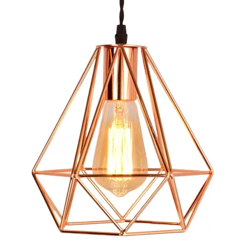 Ancienne suspension lampes vintages Éternel Vintage