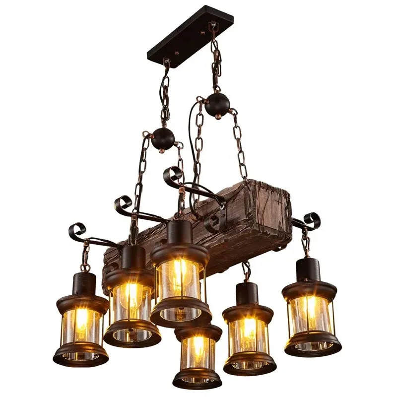 Lampe lustre industrielle vintage Éternel Vintage