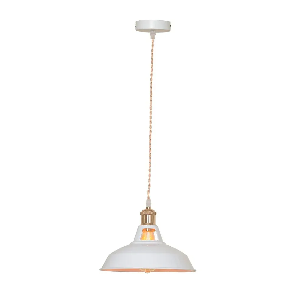Lampe suspension industrielle vintage Éternel Vintage