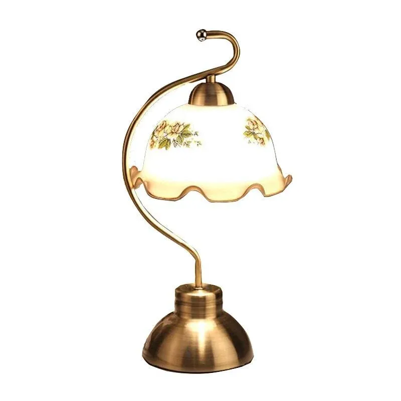 Lampe Vintage Fleurs Éternel Vintage